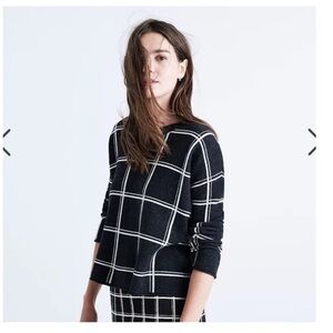 Madewell Boxy Wool Blend Sweater
